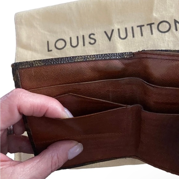 Louis Vuitton monogram wallet purse vintage, authentic - Picture 5 of 16